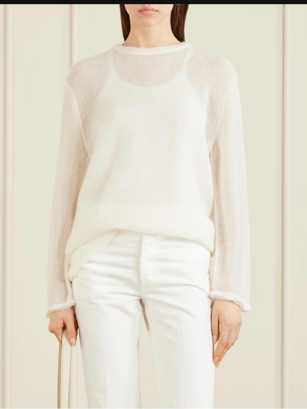 TOTEME
Mohair-blend sweater
RUNWAY